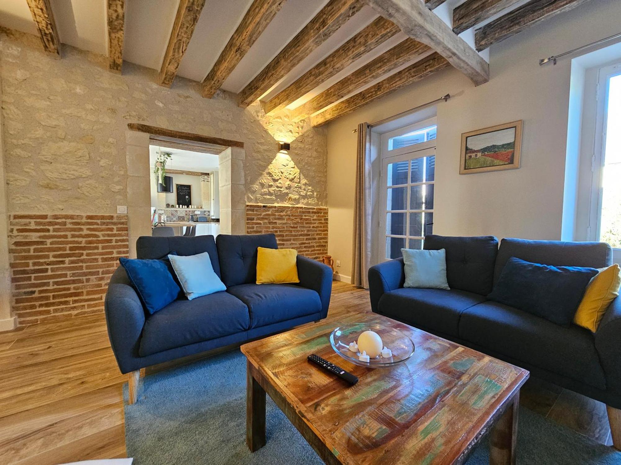 Les Peupliers Villa Noyers-sur-Cher Exterior photo